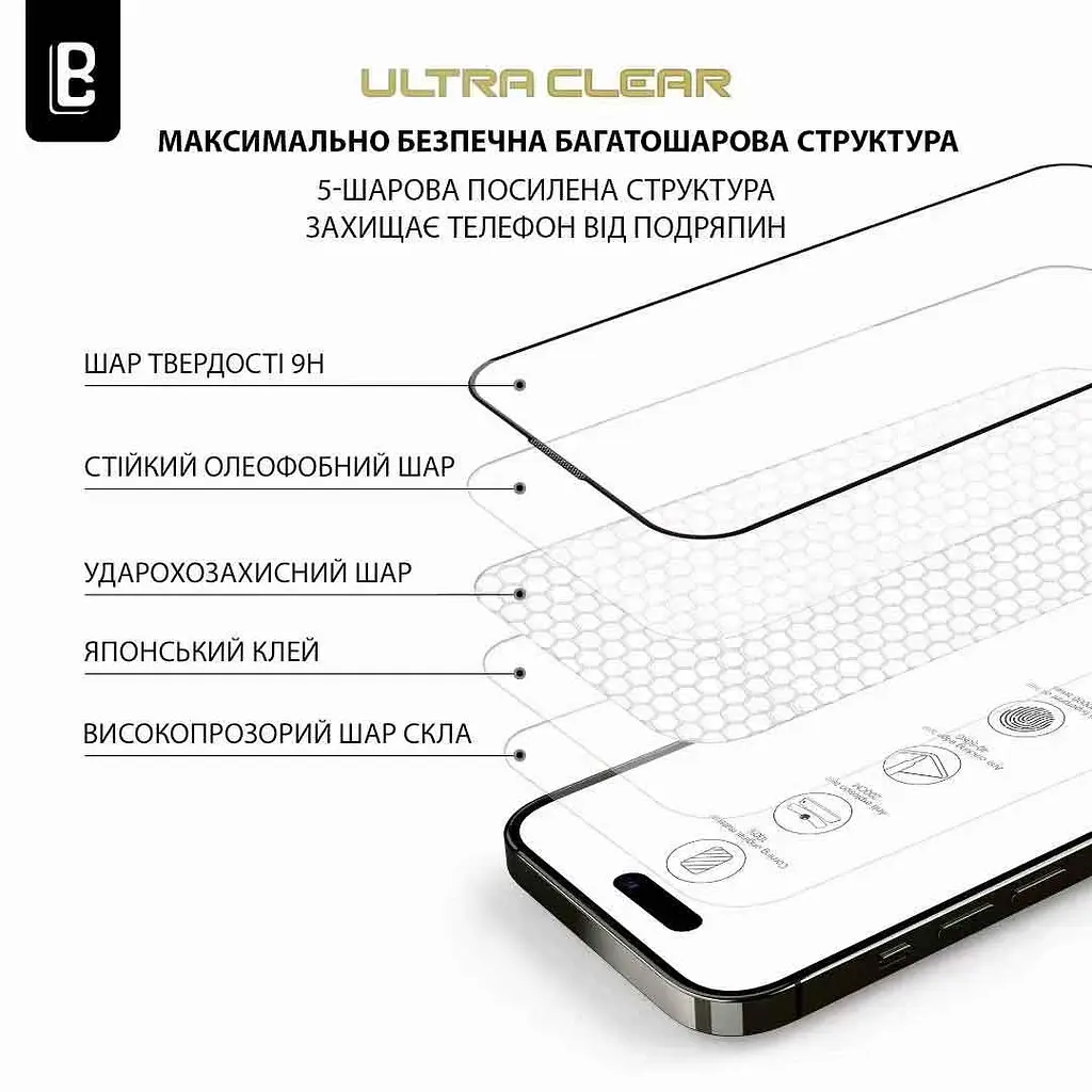 Захисне скло Lanbi Ultra+ Corning Glass iPhone 11 Pro Max - фото 7