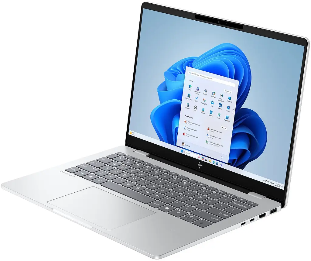 Ноутбук HP OmniBook 7 14-fr0002ua 14" WUXGA IPS Intel U7-255H 32GB F1024GB UMA Win11 сріблястий - фото 5