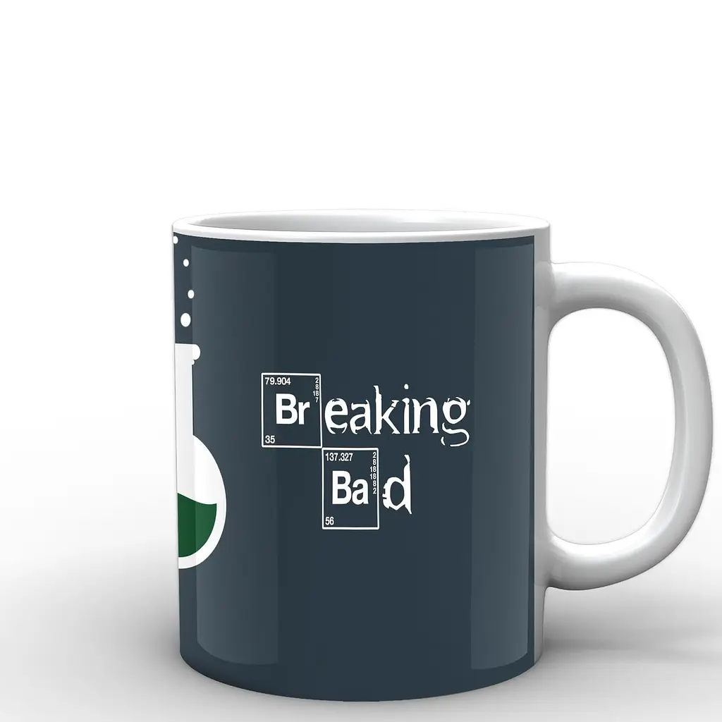Кухоль GeekLand Breaking Bad Усі тяжкі фан арт BB.02.023 330 мл білий - фото 3