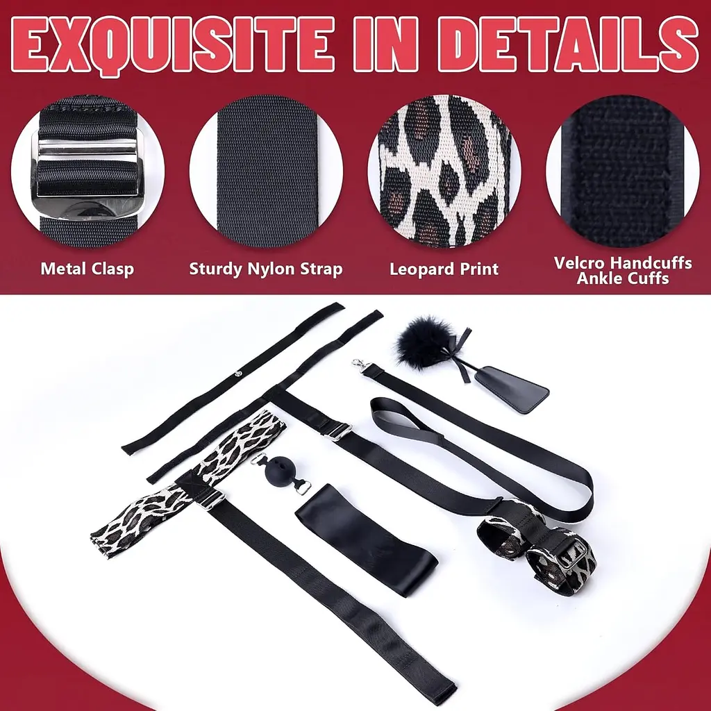 БДСМ-набір LOCKINK YEAHWOW Armbinder Restraint Set Black SX2843 104346 - фото 6