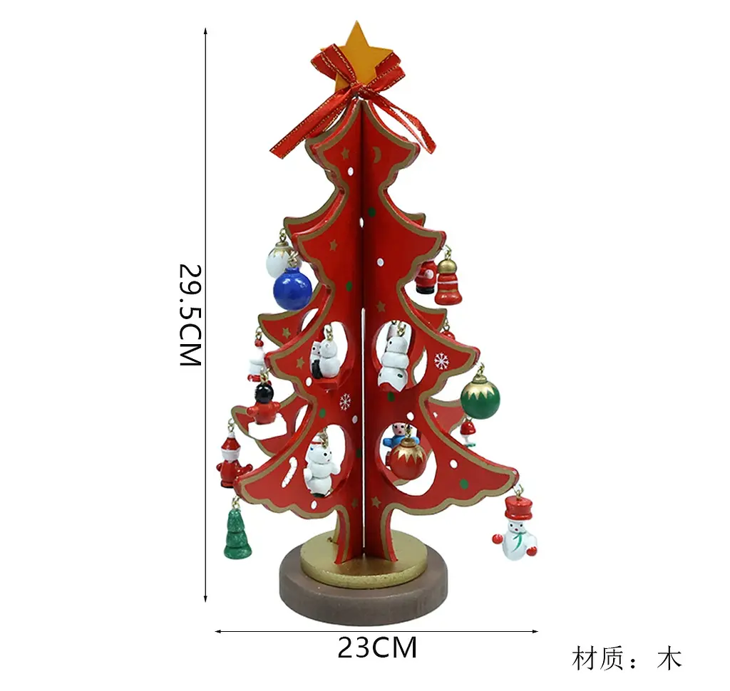 Настільна ялинка декор 31×25 см