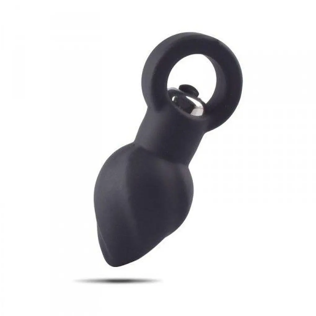 Анальна пробка Toyz4lovers Anale Vibrante Helix, 8 см (чорний) - фото 3