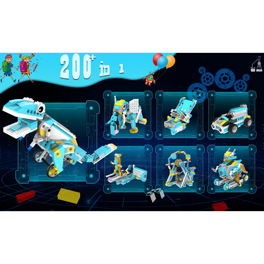 Конструктор Makerzoid Smart Robot Premium (MKZ-PF-PM) - фото 4