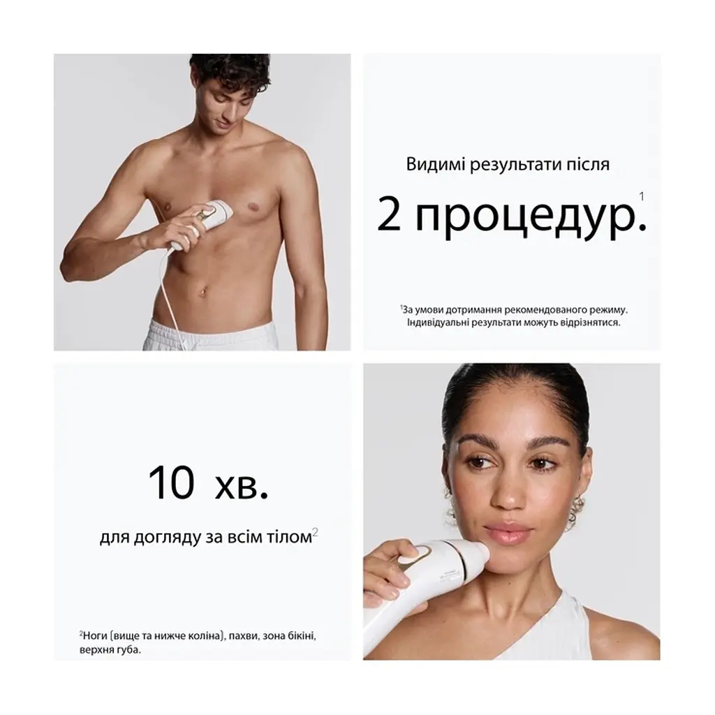 Фотоепілятор Braun PL5412 - фото 2