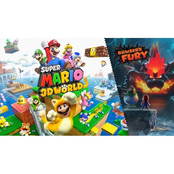 Игра Super Mario 3D World + Bowser's Fury (русская версия) (Nintendo Switch) - фото 2