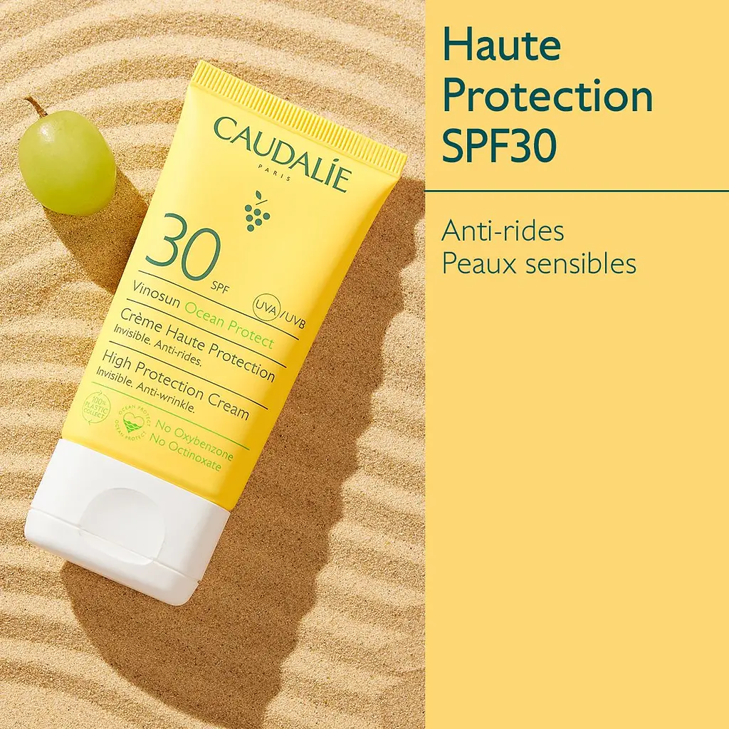 Сонцезахисний крем Caudalie Vinosun SPF 30, 50 мл - фото 2