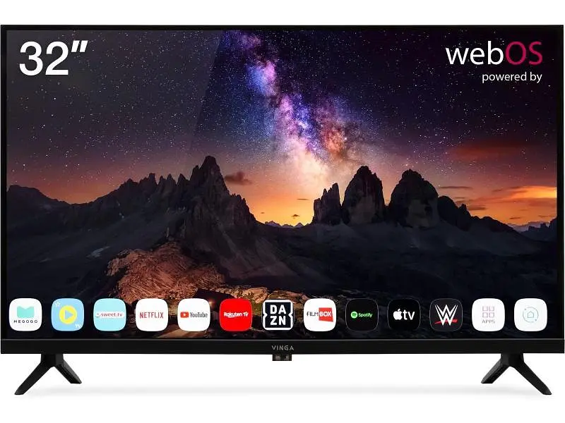 Телевізор Vinga S32HD26BWEB