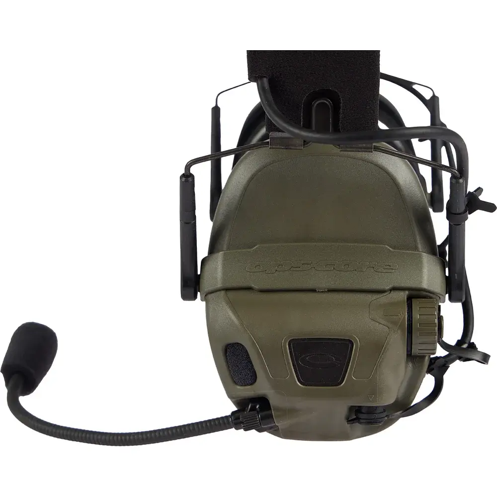Наушники Ops-Core AMP Communication Headset-Connectorized активные верхний держатель Ranger Green - фото 6