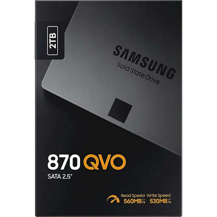 Накопитель SSD Samsung Sata 2.5" 2Tb 870 QVO (MZ-77Q2T0BW) Б/у - фото 4
