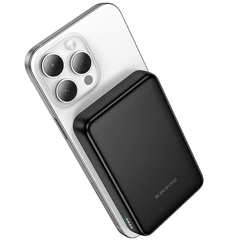 Портативний ЗП Power Bank Borofone BJ82A Dawn 20W з БЗП 10000 mAh Black - фото 3