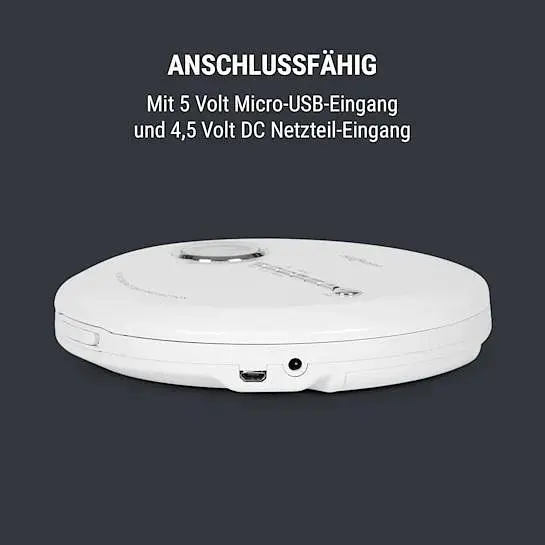 Проигрыватель компакт-дисков OneConcept CDC 100MP3 Discman (10031564) - фото 6