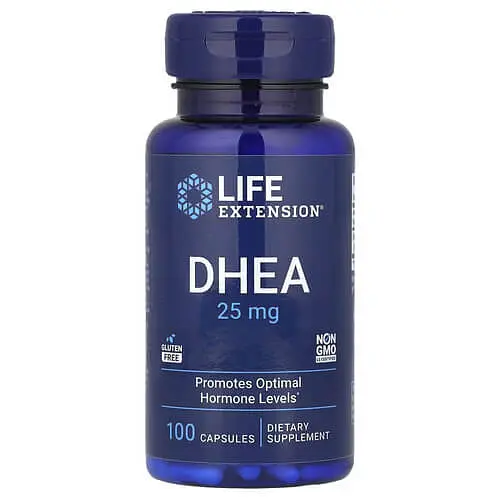 DHEA 25 mg 100 капсул Life Extension vit0006692
