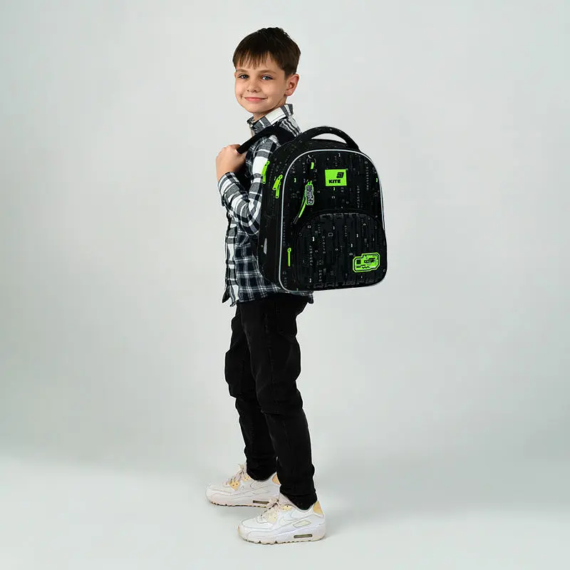 Рюкзак школьный каркасный Kite Education Digital (K26-556M-4) - фото 14