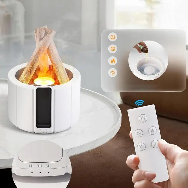 Зволожувач повітря XPRO Humidifier з ефектом живого полум'я (44655-_494) - фото 12