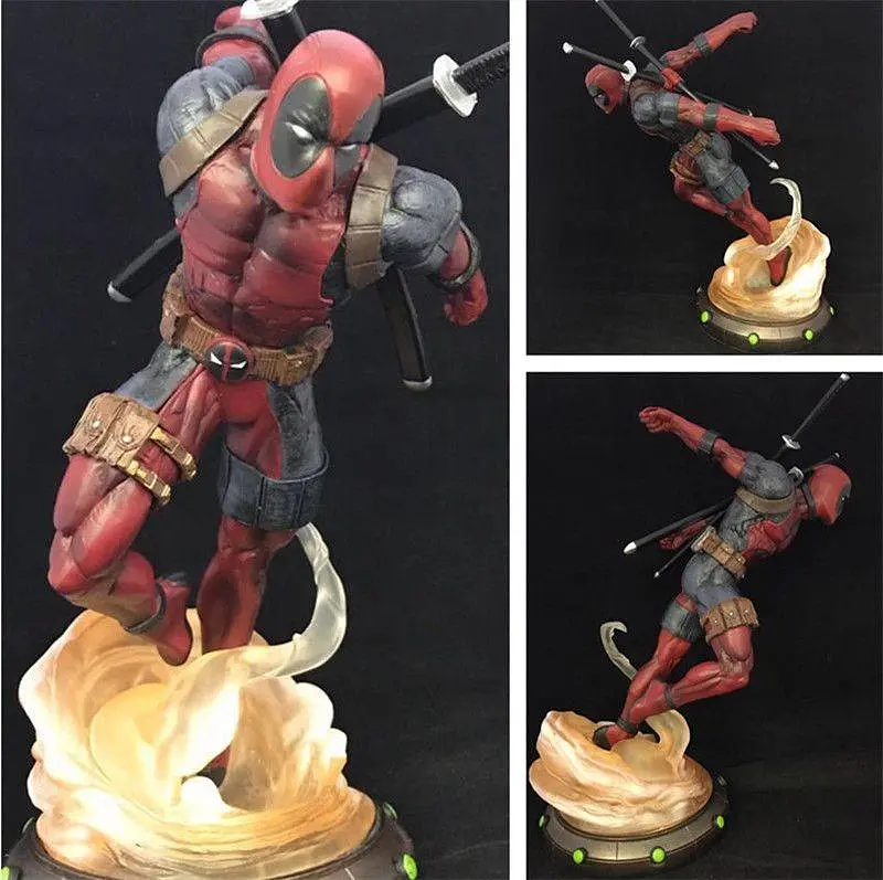 Фигурка коллекционная Diamond Select Toys Marvel Gallery Deadpool Марвел Галерея Дэдпул 27см WST DР - фото 4