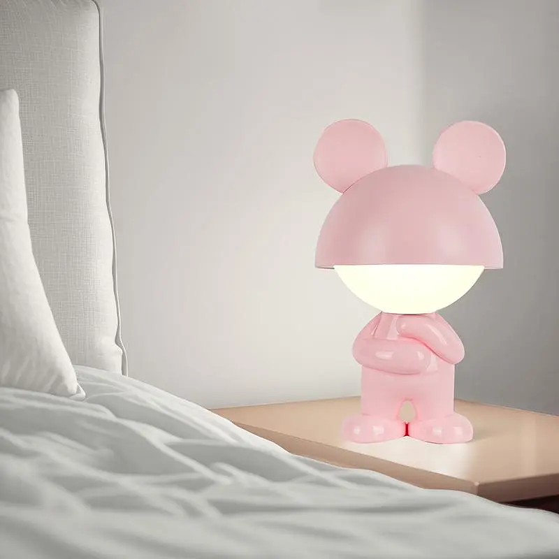 Світильник-нічник Kite LED з акумулятором Dreamy Mouse рожевий (K25-315-2-2) - фото 4