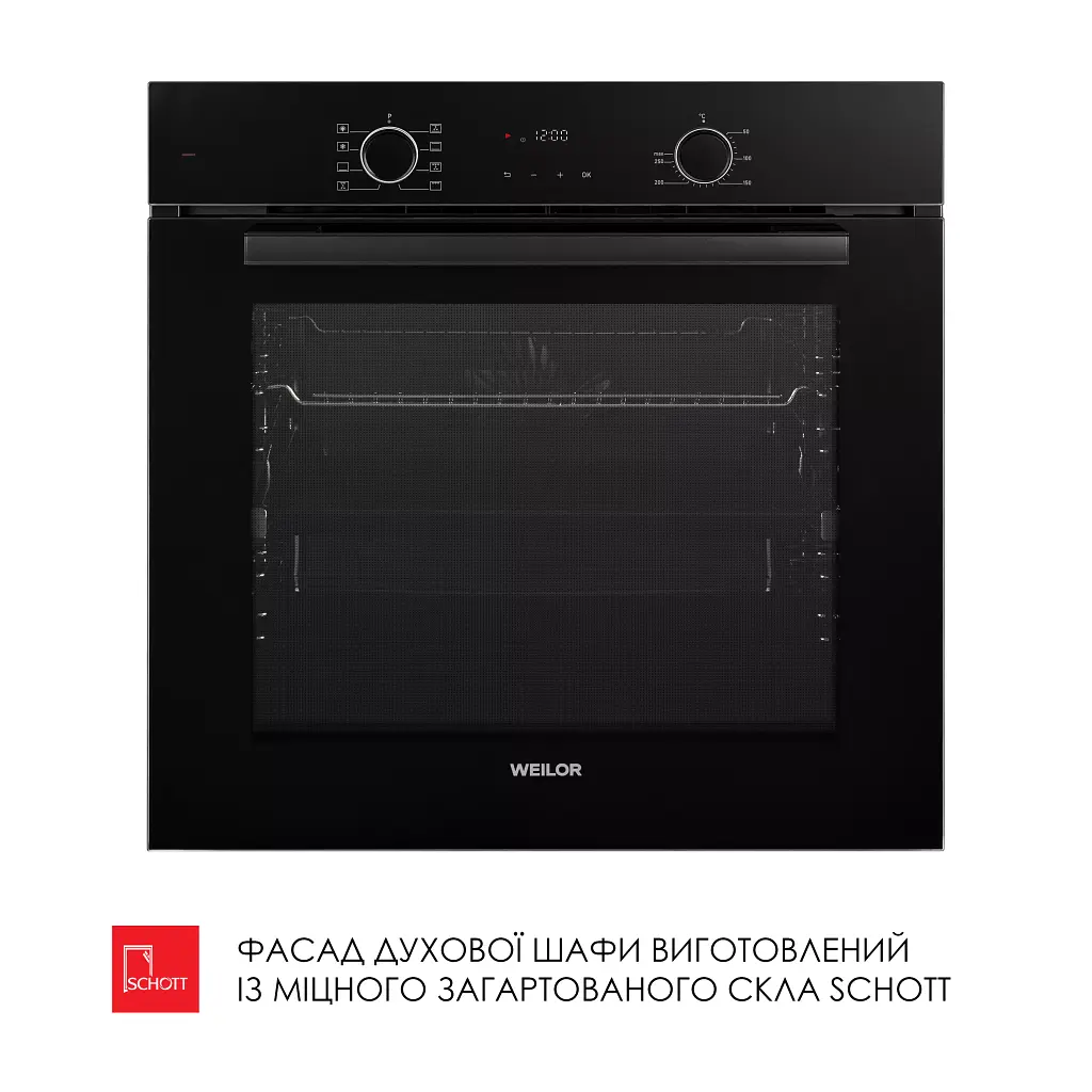 Духова шафа електрична Weilor FDO6F82BK - фото 5