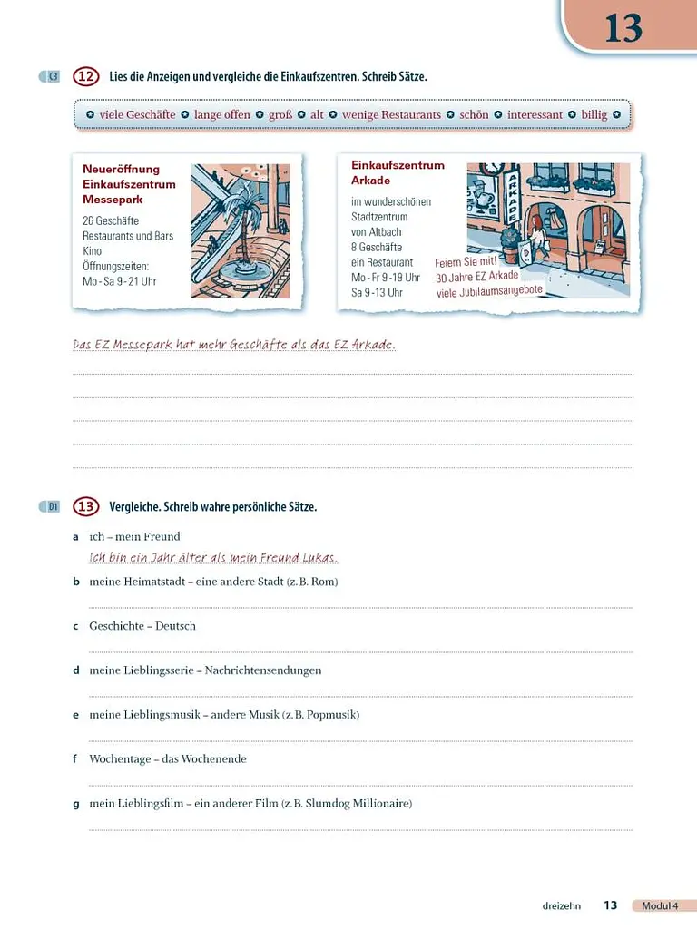 Ideen 2. Arbeitsbuch mit 2 Audio-CDs zum Arbeitsbuch + CD-ROM - фото 11