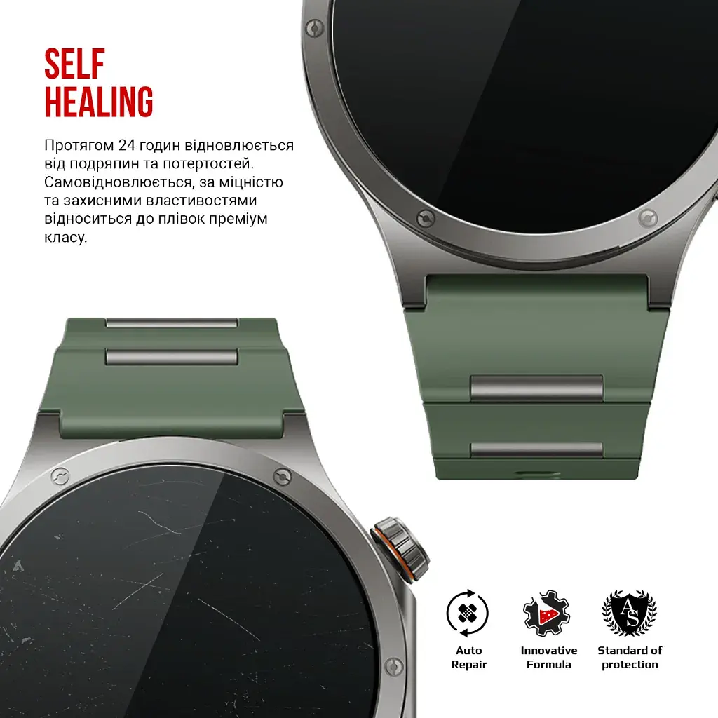 Плівка захисна Armorstandart hydrogel OnePlus Watch 4 6 pcs (ARM94027) - фото 3