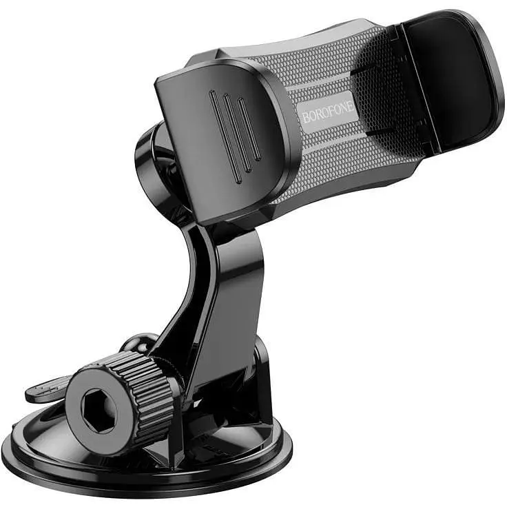 Автодержатель Borofone BH89 Enlighten clip (Conse console) черный - фото 2