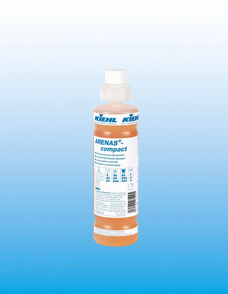 Універсальний рідкий пральний порошок для прання білизни ARENAS®-compact, 1л Kiehl