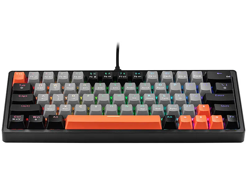 Клавіатура Tracer GameZone Evo1 Hot SWAP 63 RGB Grey (TRAKLA47297) - фото 7