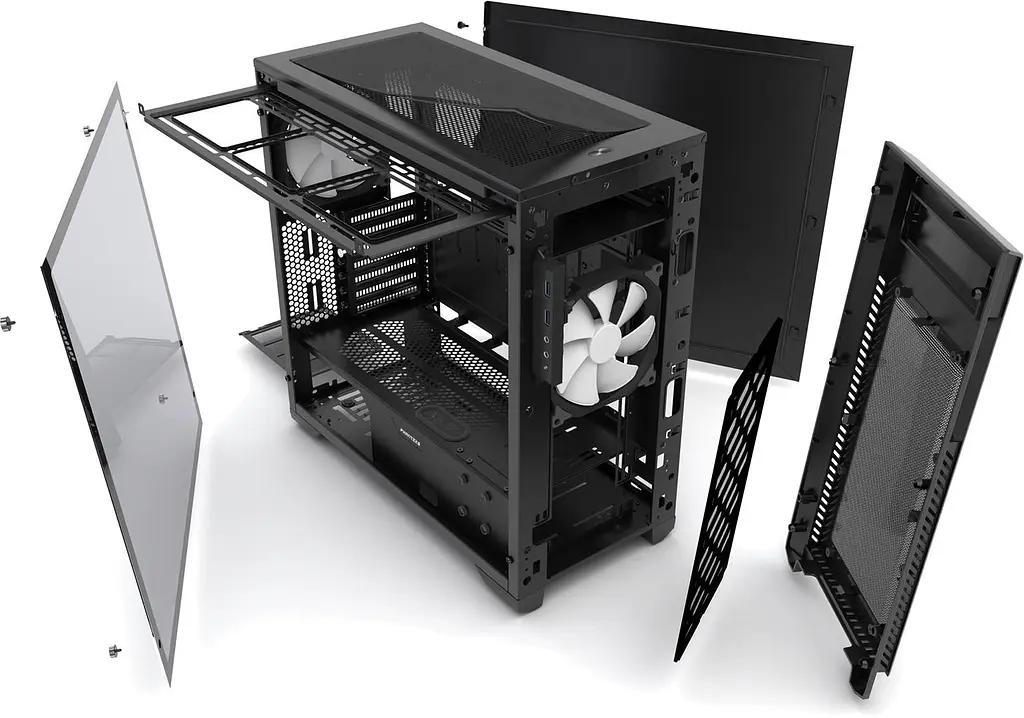 Корпус Phanteks Enthoo Pro M Tempered Glass (PH-ES515PTG_BK) Без БП Б/в - фото 4