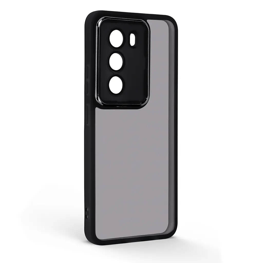 Защитный чехол для Infinix Hot 50 Pro 4G, Shade, черный, TPU+PC, матовый, защита всего корпуса, панель-накладка, противоударный, с высокими бортами, амортизирует удары при падениях, ArmorStandart (ARM81004) - фото 2