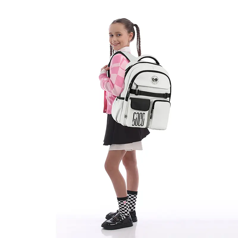 Рюкзак GoPack Education 183 світло-сірий Сірий (GO26-183M-2) - фото 16