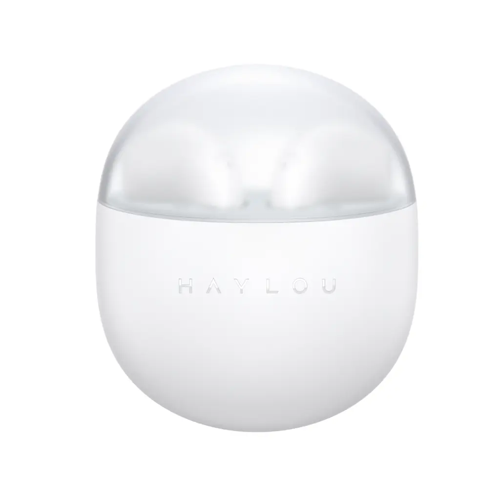 Беспроводные наушники Haylou X1 Neo, TWS, IPX4, BT5.3, 30mAh, 310mAh, 5h, white 2024 UA UCRF - фото 4