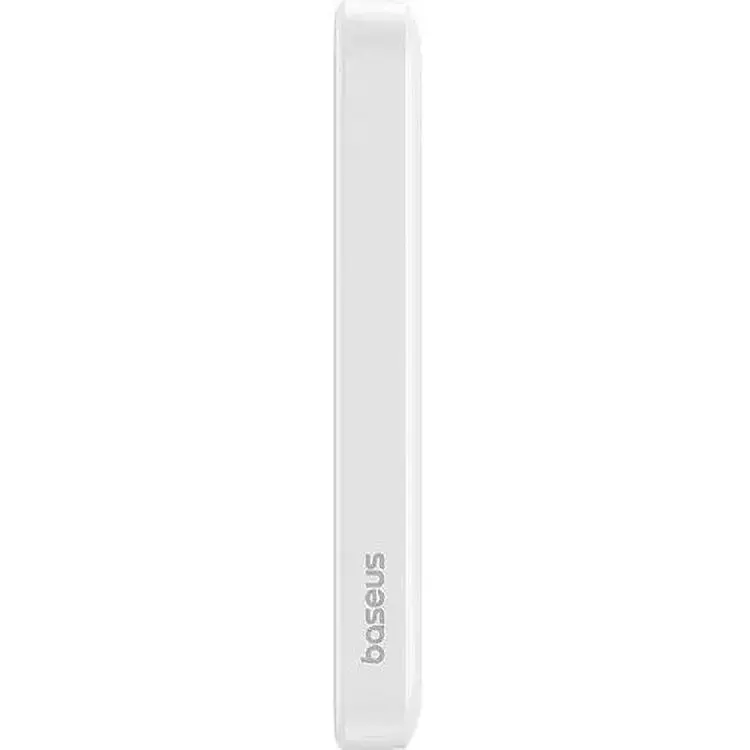 Портативна батарея Baseus Magnetic Mini Wireless Fast Charge 5000 mAh 20W P10022107223-00 White - фото 3