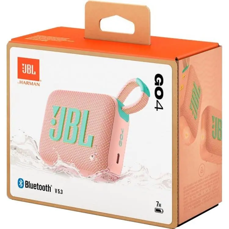 Портативна акустика JBL Go 4 Pink (JBLGO4PINK) - фото 10