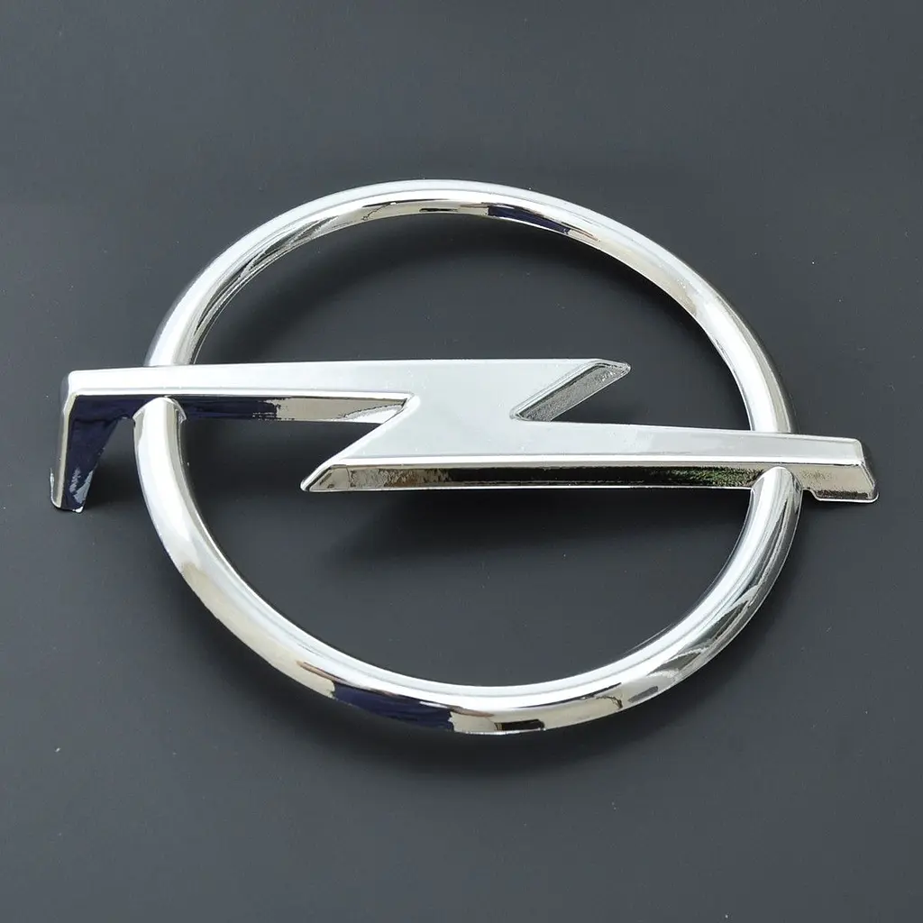 Емблема для Opel 135 x 164 мм пластиковий скотч Vectra C 2002-2008 перед - фото 2