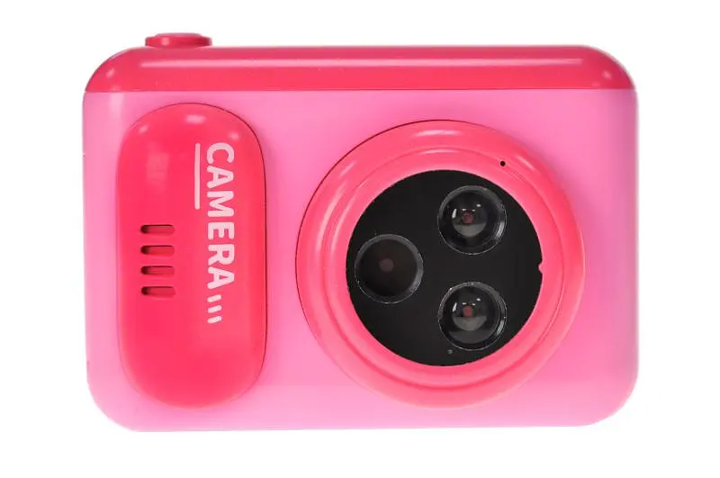 Дитячий цифровий фотоапарат акумуляторний Hello Kids Camera Cute Fun EC888-3C, 2 кольори, у коробці р.21х6х16,5 см - фото 2
