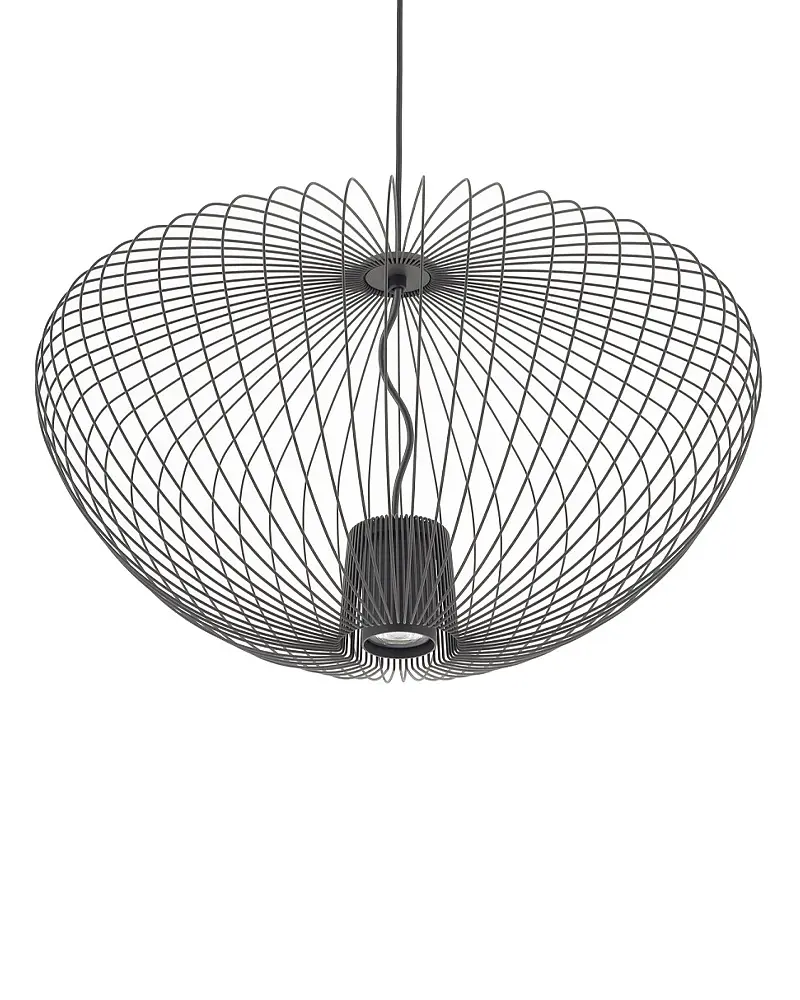 Подвесной светильник, люстра Nowodvorski 11245 Pumpkin M GU10 1x10W IP20 Темно-серый - фото 4