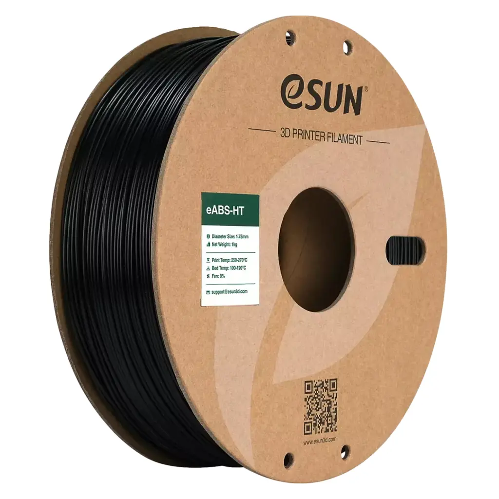 Пластик для 3D-принтера eSUN EABS-HT 1.75 мм 1 кг BLACK (EABS-HT-P175B1)
