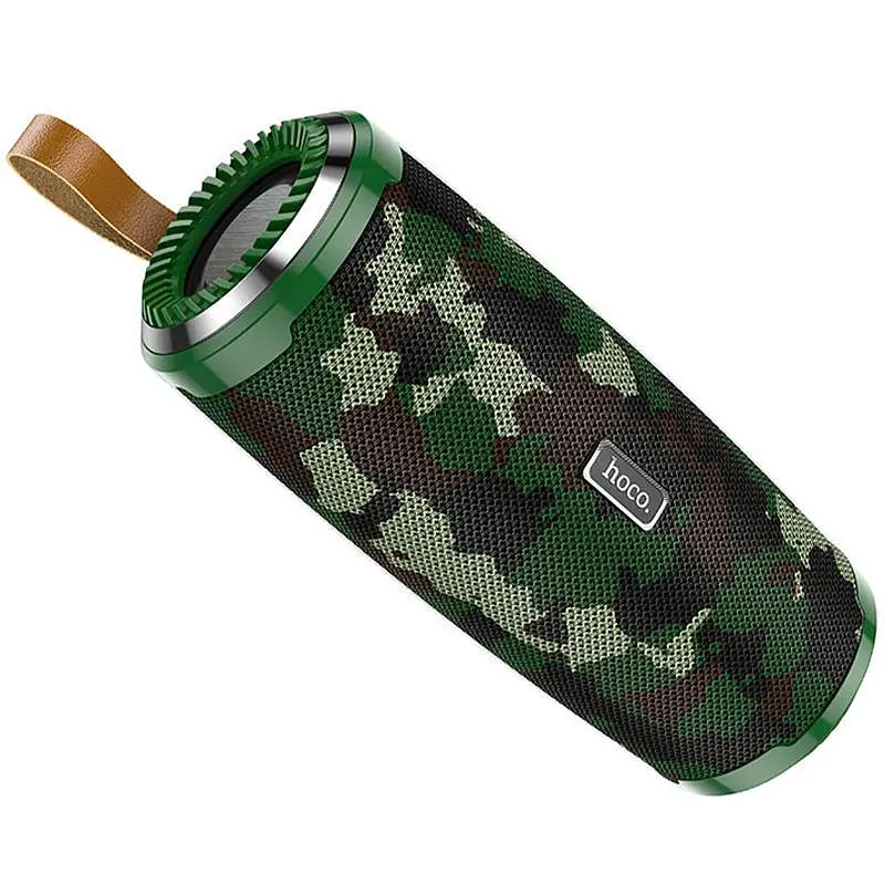 Бездротова Bluetooth-колонка Hoco BS38 Cool Freedom Wireless Speaker Camouflage Green - фото 4