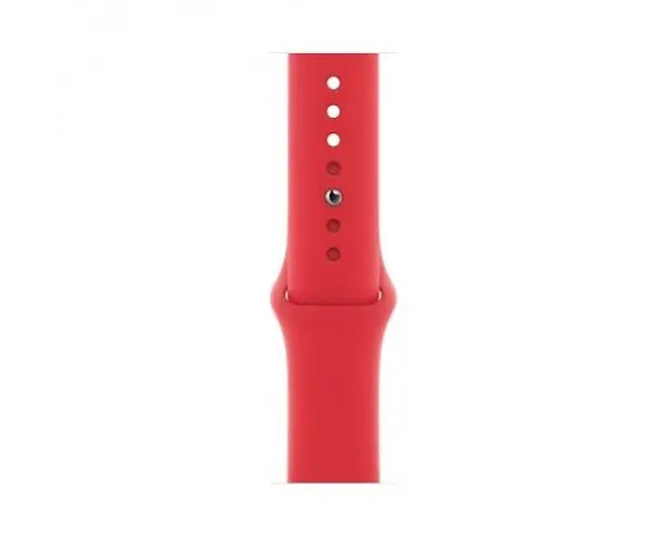Смарт-годинник Apple Watch Series 6 GPS Red Aluminum Case з Product Red Sport Band 44 мм (M00M3) (46053-ska) - фото 3