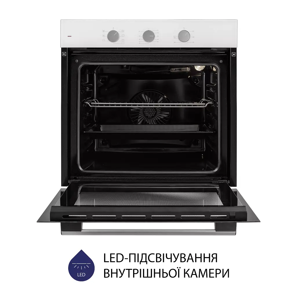 Духовой шкаф электрический Minola EO 675 WH - фото 6