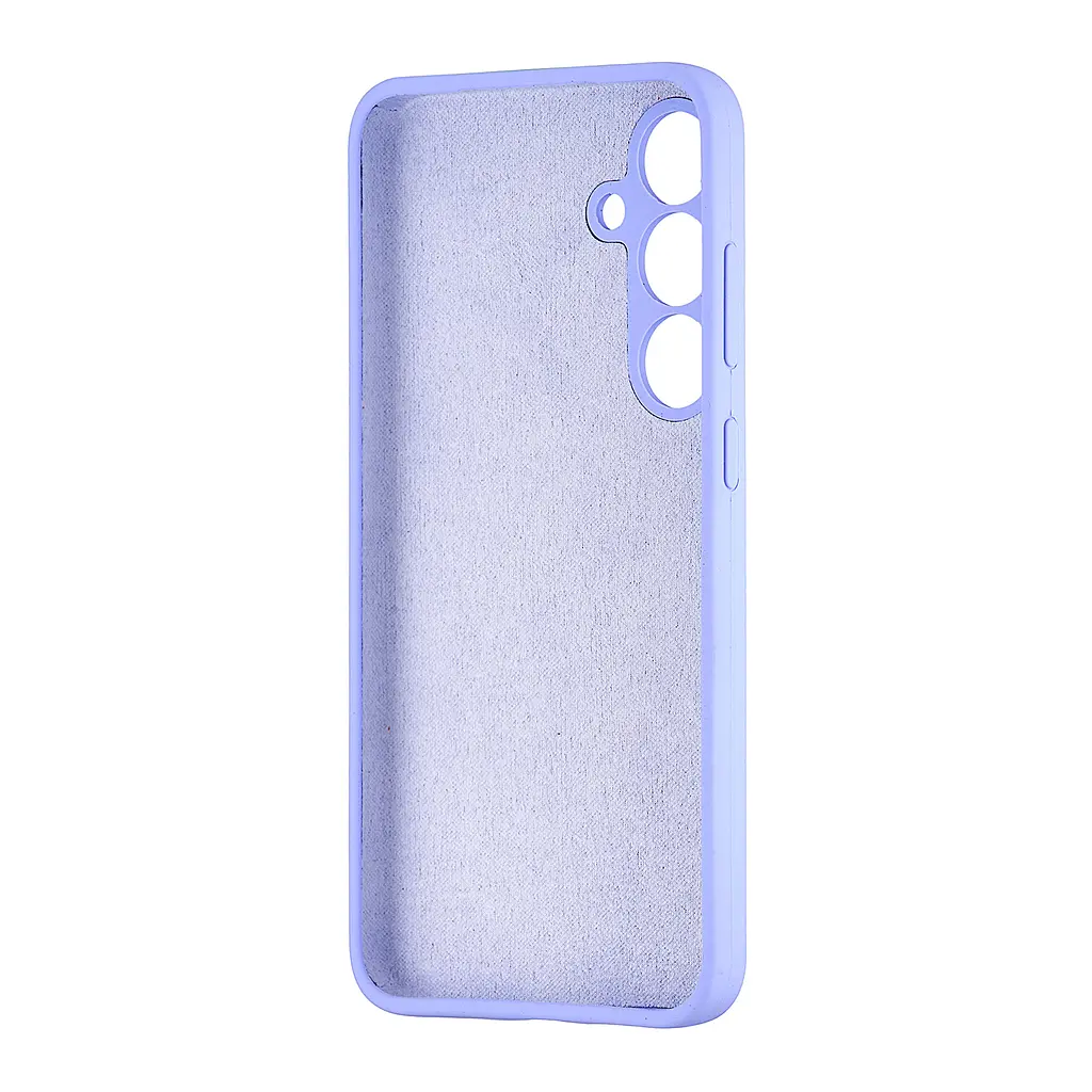 Чохол Silicone Case Samsung S24 Plus (S926) Lilac Purple - фото 2