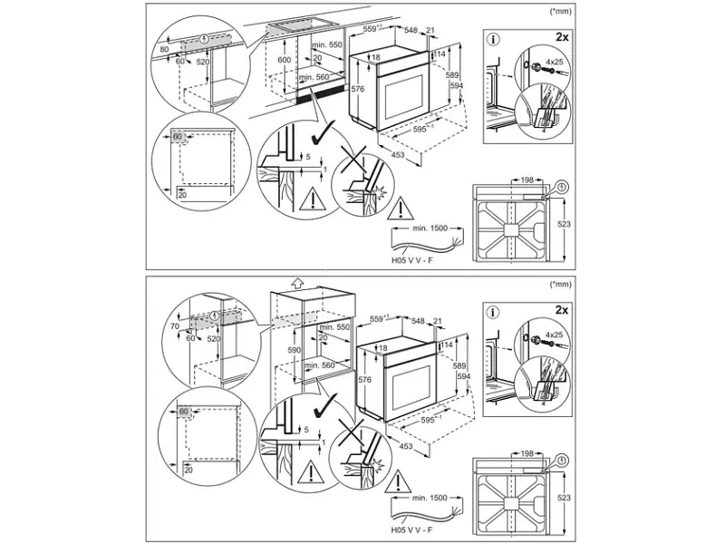 Духовка електрична Electrolux LOF6P16Z - фото 6