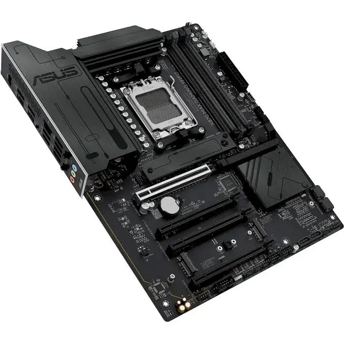 Материнська плата Asus AM5 X870 MAX Gaming WIFI7, X870, 4xDDR5, Int.Video (CPU), 4xSATA3, 3xM.2, 1xPCI-E 5.0 x16, 2xPCI-E 4.0 x16, 1xPCI-E 3.0 x16, Realtek 7.1, Realtek 2.5Gb, WiFi 7, Bluetooth 5.4, HDMI/2xType-C, ATX - фото 5