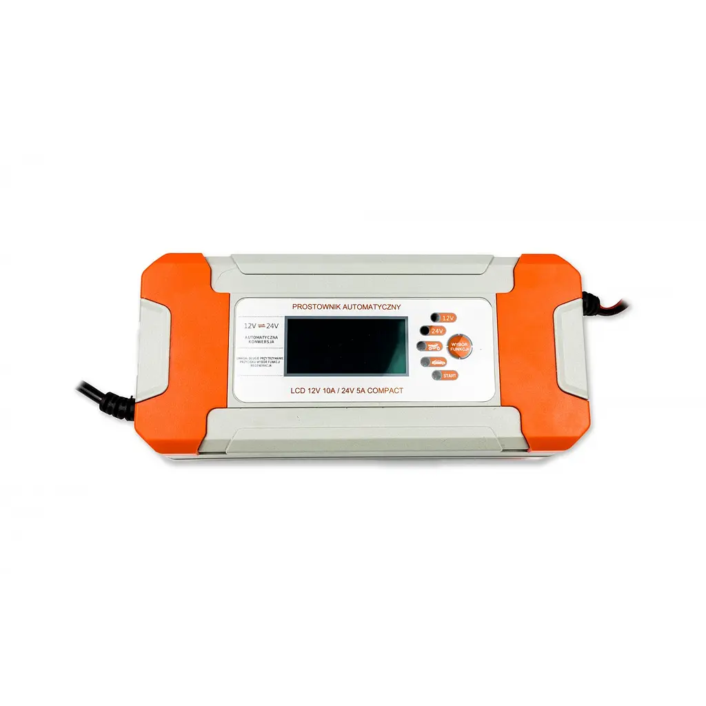 Зарядний пристрій AGM GEL LCD VoltPolska 12V 10A / 24V 5A - фото 3