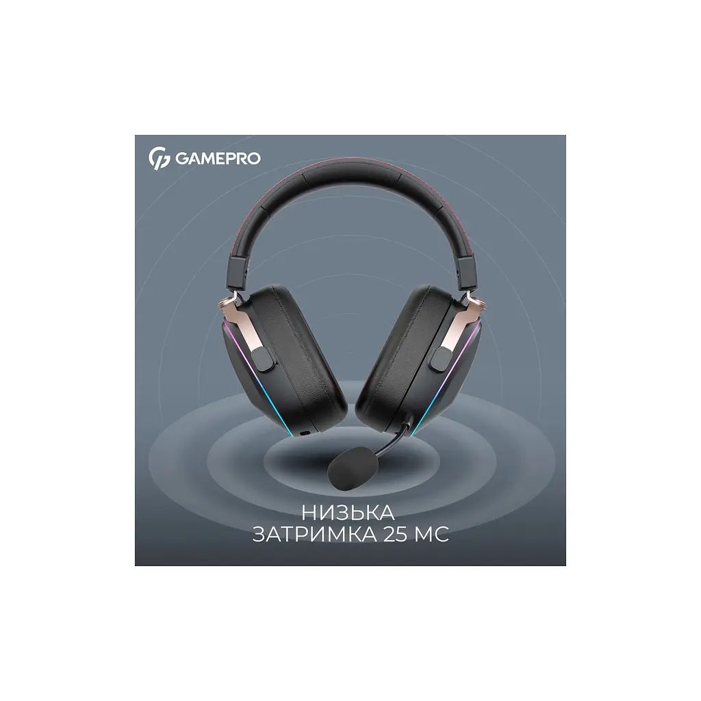 Навушники GamePro Asgard Valkyria RGB Tri-Mod (HSW249B) - фото 6