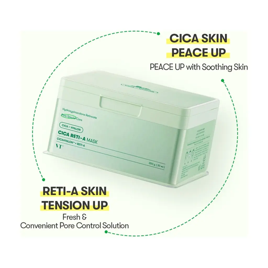 Маска для обличчя VT Cosmetics Cica Reti-A Mask 350 г (8809695678028) - фото 2