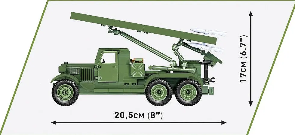Конструктор COBI Реактивная установка БМ-13 Катюша (ЗИС-6) 1:35 440 деталей - фото 7