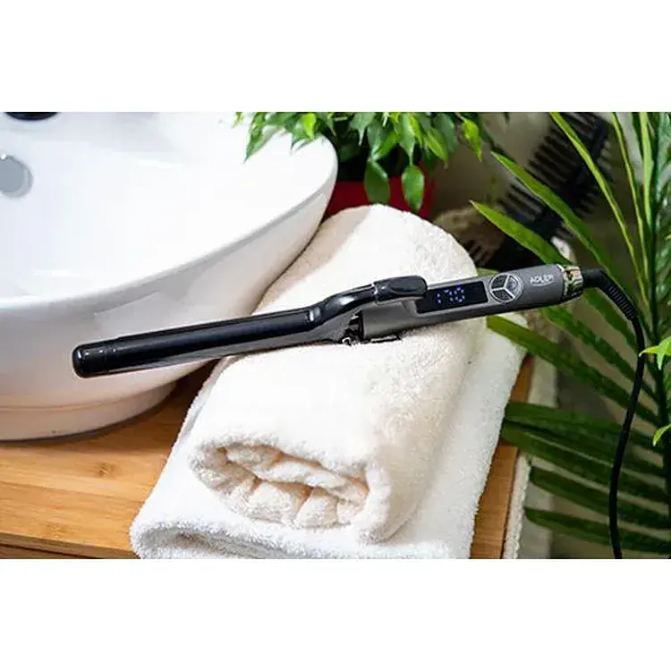 Плойка Adler AD 2114 25 мм 300 Вт до 210 °C керамическое покрытие 12 температурных режимов - фото 6