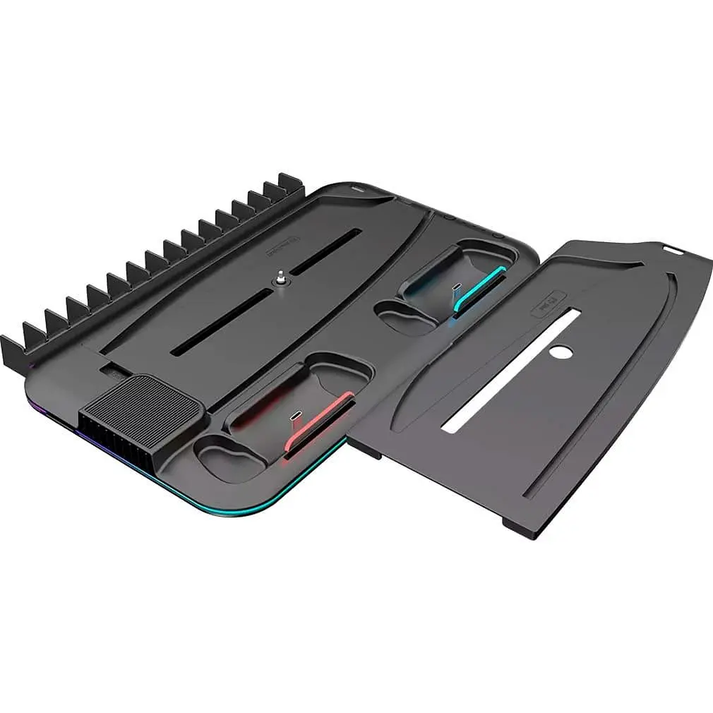 Подставка CANYON cooling stand CS-51 RGB для PS5 Slim/DE Charge Black - фото 5