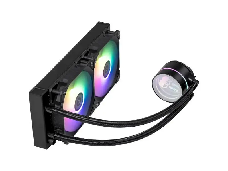 Водяне охолодження QUBE ZT-240 Black - фото 4