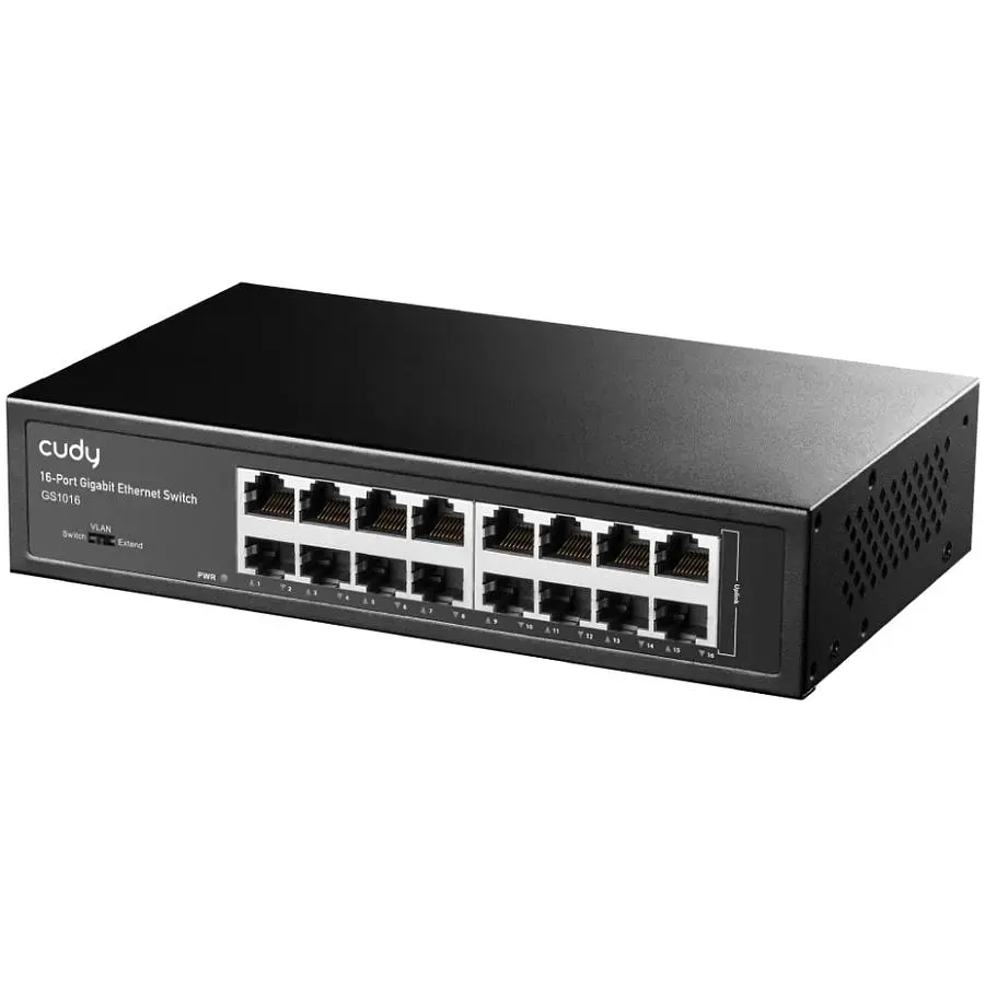 Комутатор Cudy GS1016, 16-Port Gigabit Metal Switch (GS1016) - фото 7